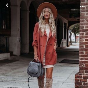 Vici Westley Pocketed Lightweight Trench Coat